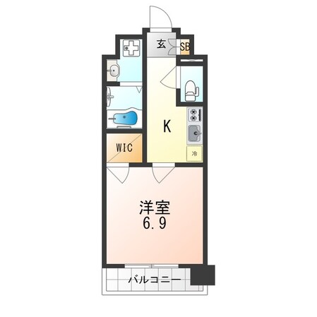 プラシード京都の物件間取画像